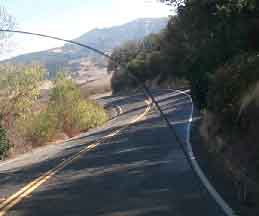 Calafornian Roads - hence wrong side of the road